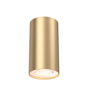 Led spot okrugli nadgradni zlatni Gama Braytron