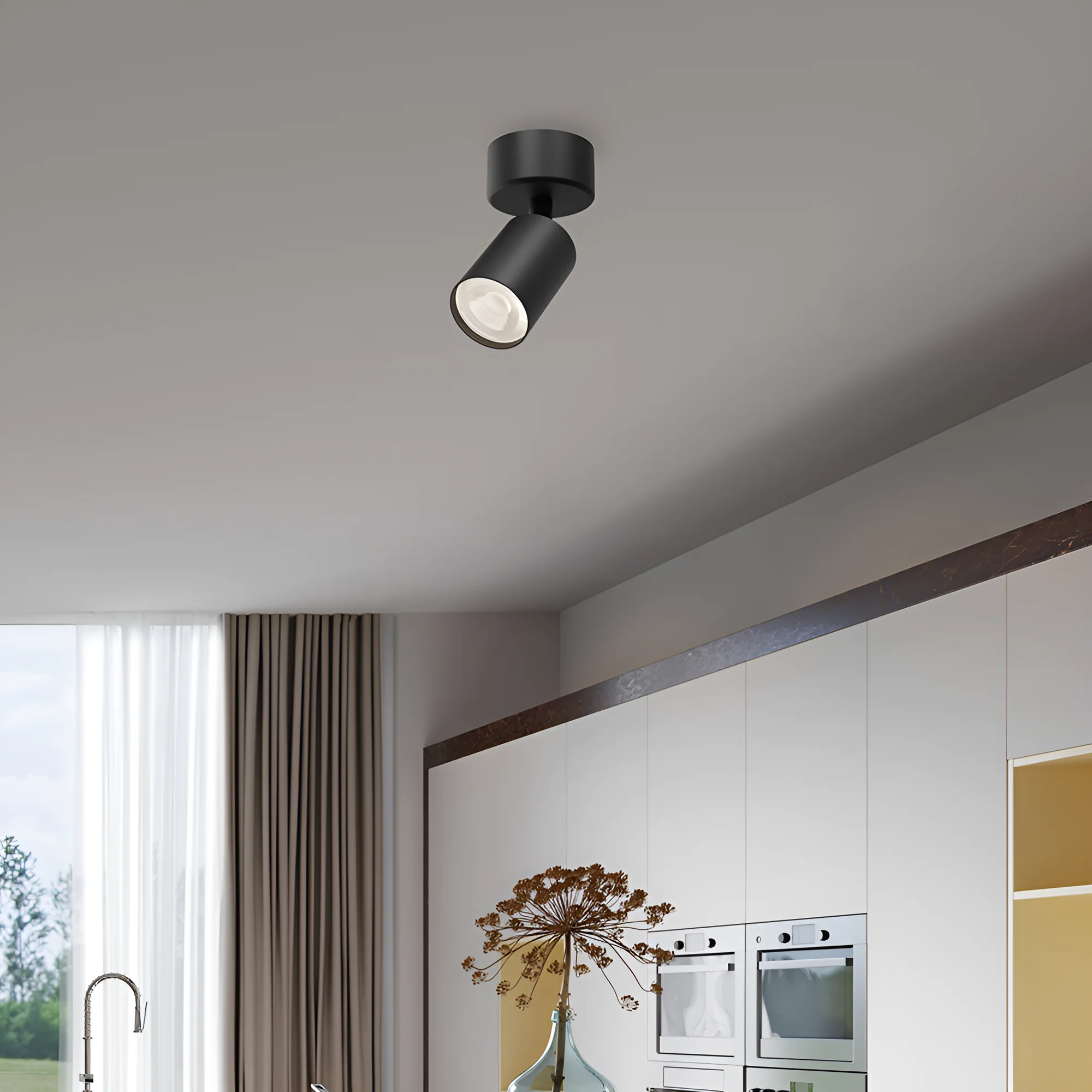 Led spot okrugli nadgradni crni Beta Braytron - Image 2