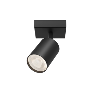 Led spot kvadratni nadgradni crni Beta Braytron