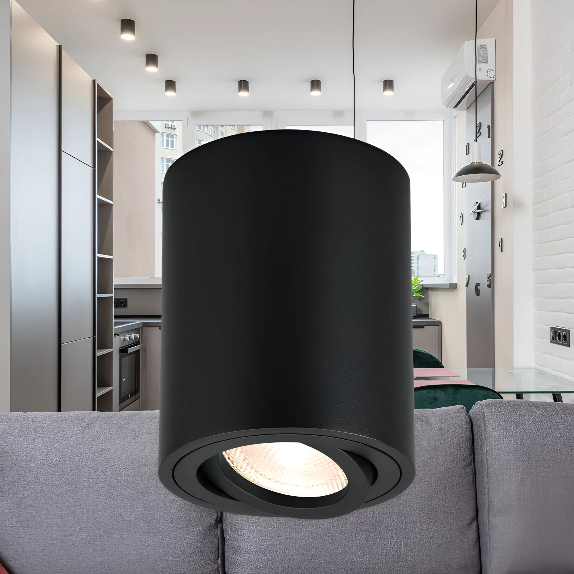 Led spot okrugli crni Gama Braytron - Image 2