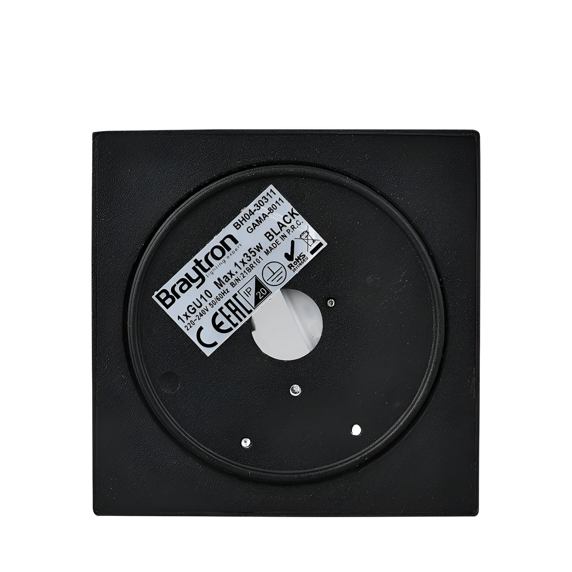 Led spot kvadratni crni Gama Braytron - Image 4