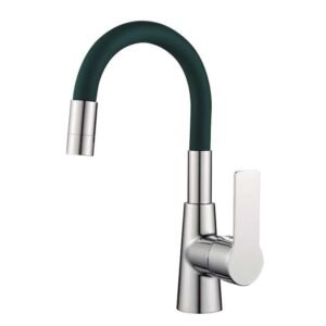 Baterija za umivaonik + set za ugradnju hrom/siva Inter Ceramic Alisado MG