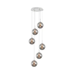 Braytron Glass S003 visilica G9, hrom, dimljeno sjenilo – BV01-00032