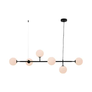 Braytron Glass S011 visilica G9, crna, opalno sjenilo – BV01-00131