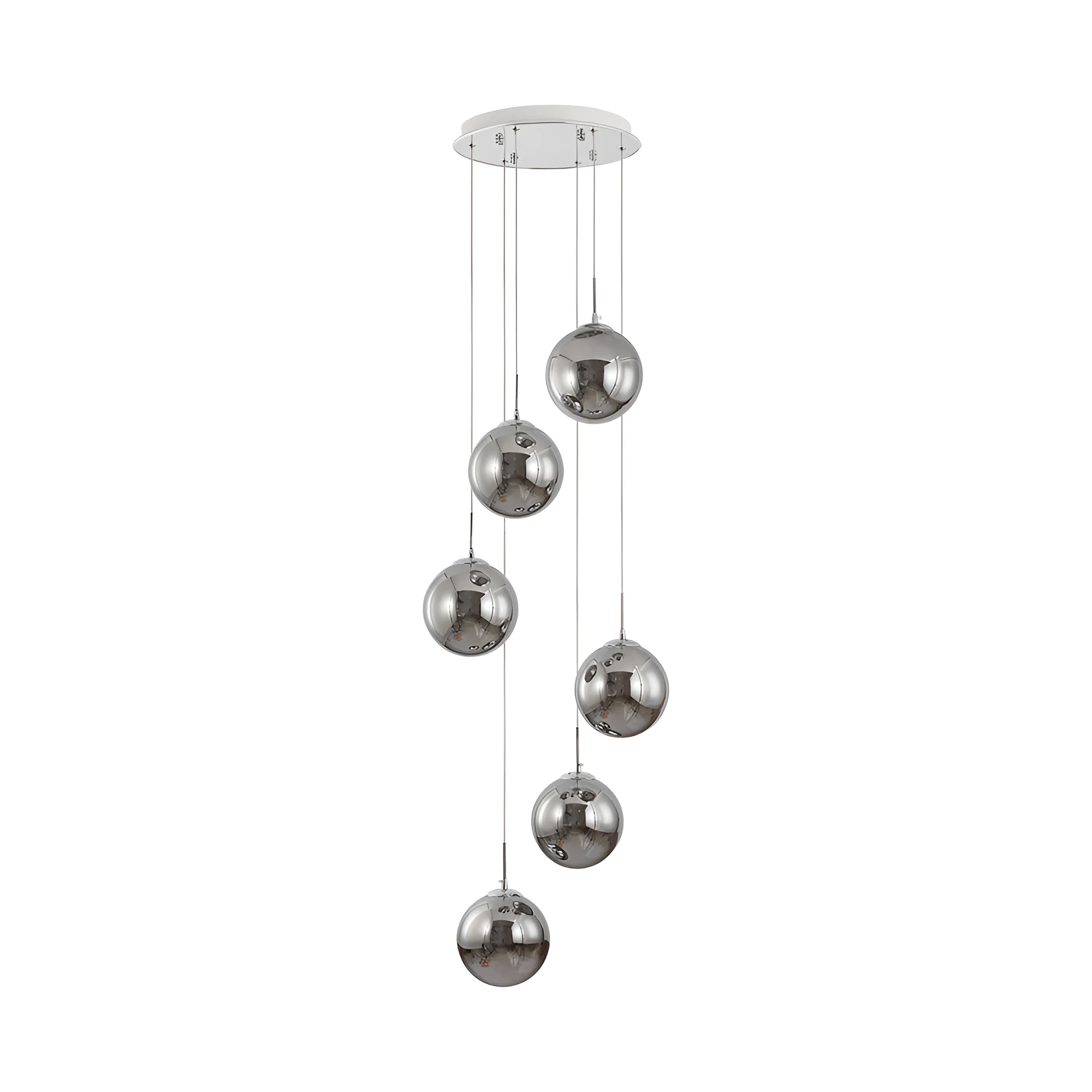 Braytron Glass S003 visilica G9, hrom, dimljeno sjenilo – BV01-00032 - Image 3