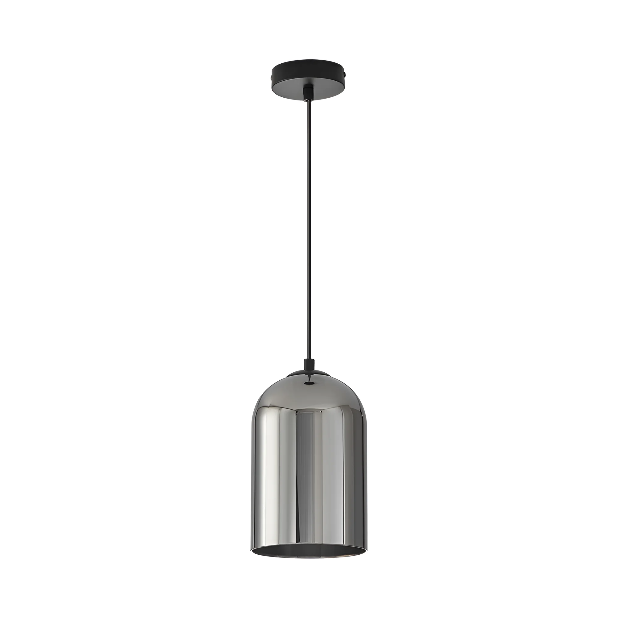 Braytron Glass S004 visilica E27, crna, dimljeno sjenilo – BV01-00040 - Image 3