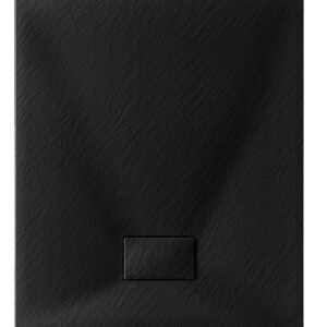 Tuš kada 80x120 antracit sa sifonom PVC S-ESSENCE V
