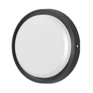 LED brodska svjetiljka okrugla 18 W crna senzor 3CCT IP65 Braytron BC18-30781
