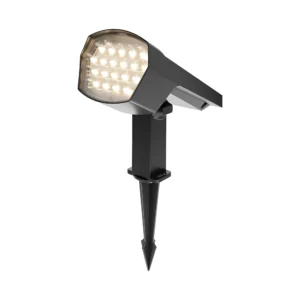 Solarna LED ubodna svjetiljka 12 W siva 2-u-1 IP65 s prigušivanjem Braytron BG36-00582