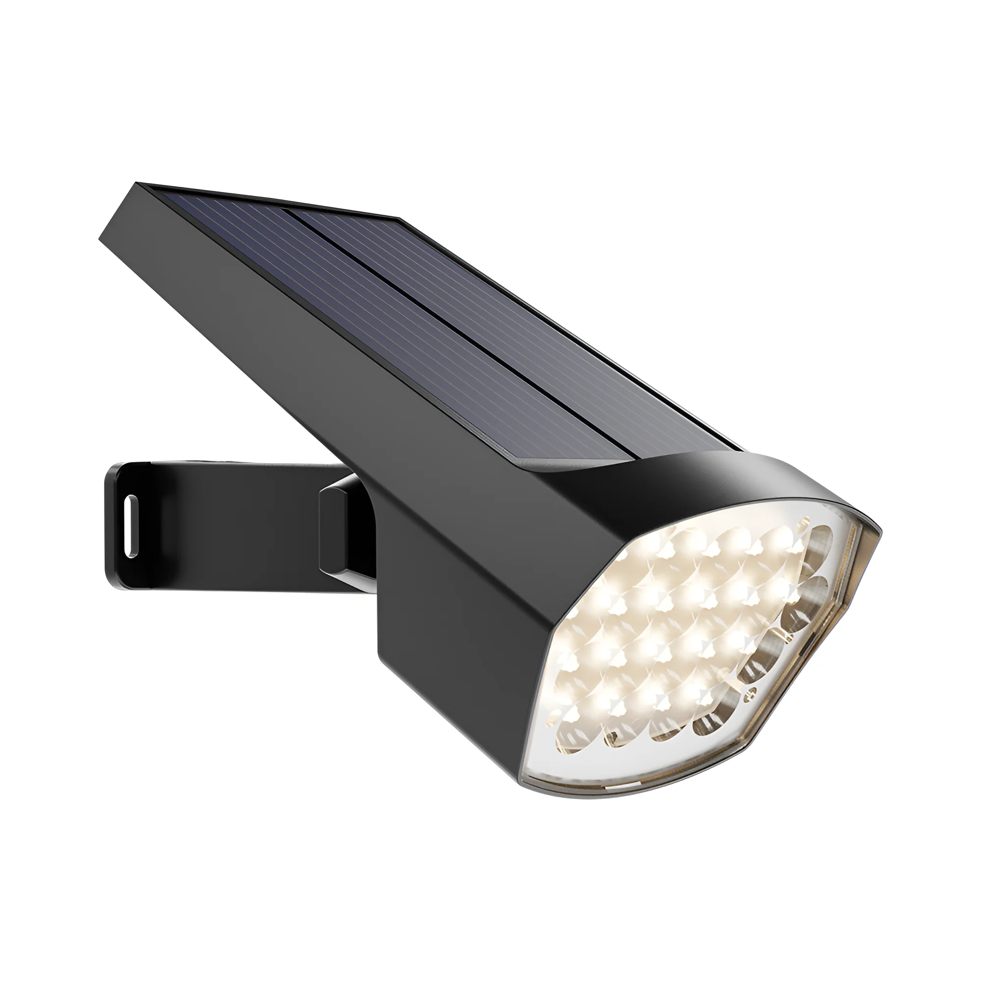 Solarna LED ubodna svjetiljka 12 W siva 2-u-1 IP65 s prigušivanjem Braytron BG36-00582 - Image 5