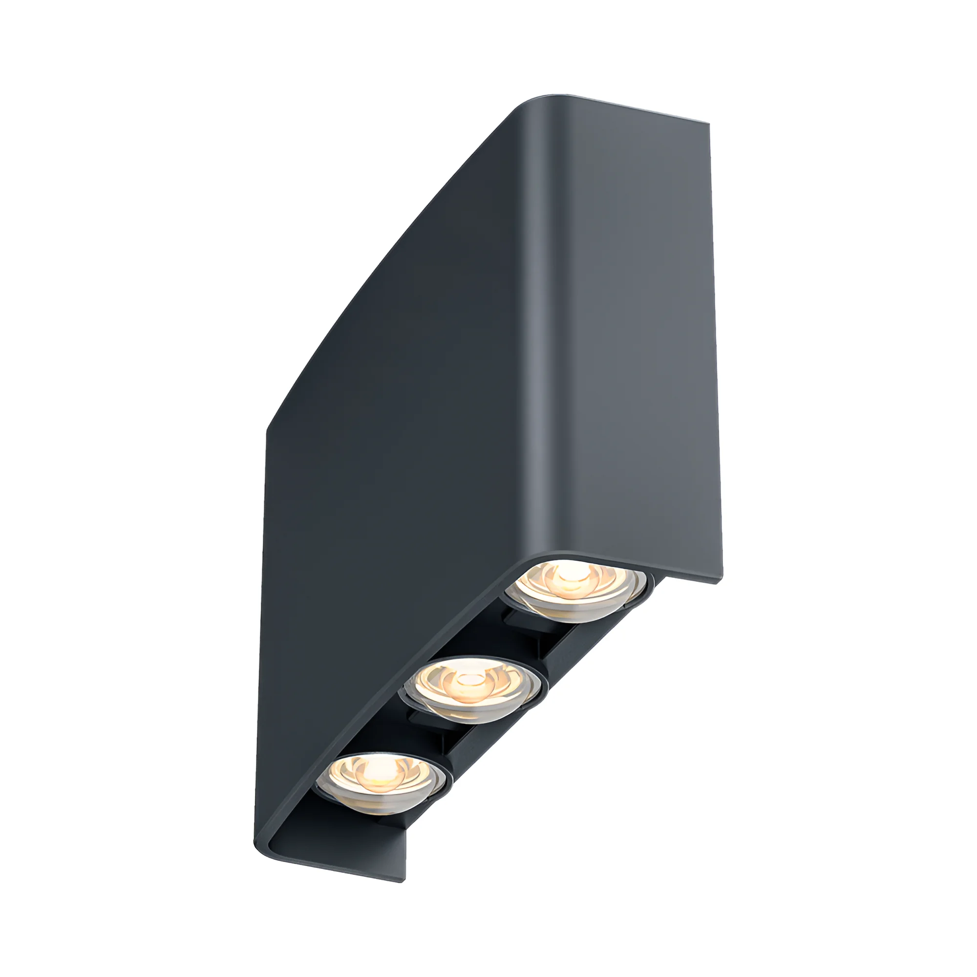 LED zidna svjetiljka maks. 6 × 1 W siva 3CCT IP65 Braytron BG38-03382