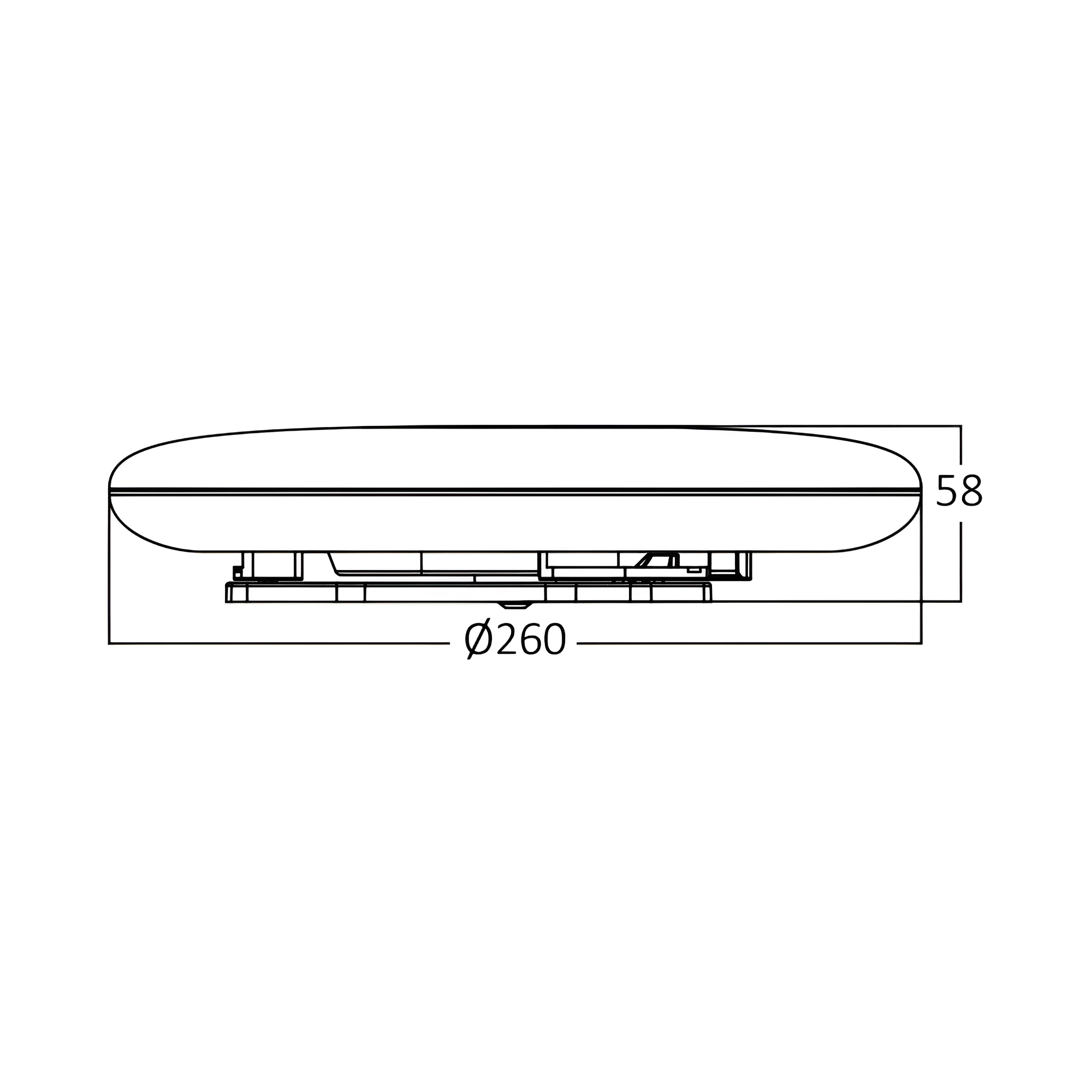 Braytron Jade LED plafonjera okrugla 20 W, 6500 K, bijela, IP44 – BH15-02130 - Image 6