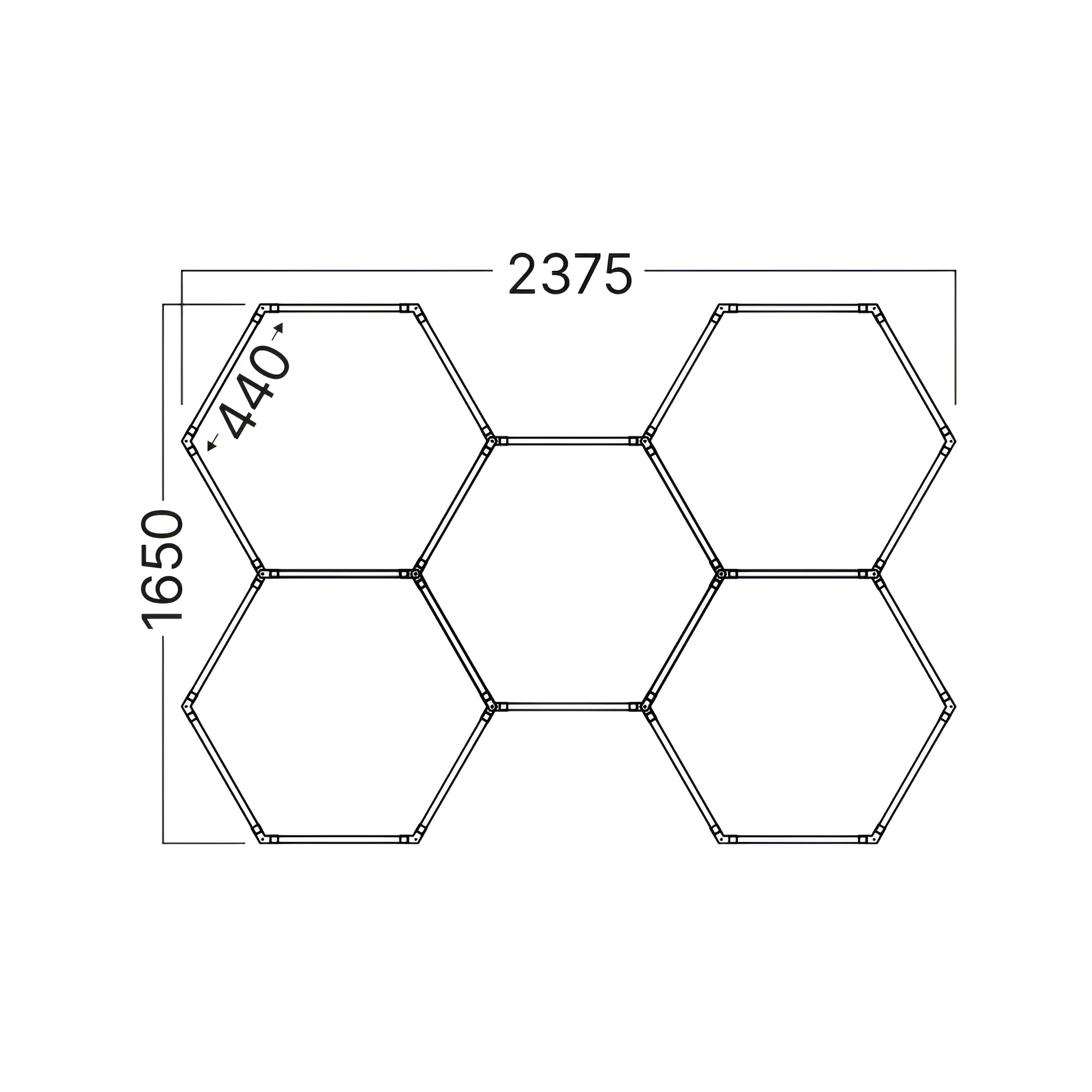 LED linijska svjetiljka mreža 160 W bijela 6500 K Braytron BN10-03330 - Image 4