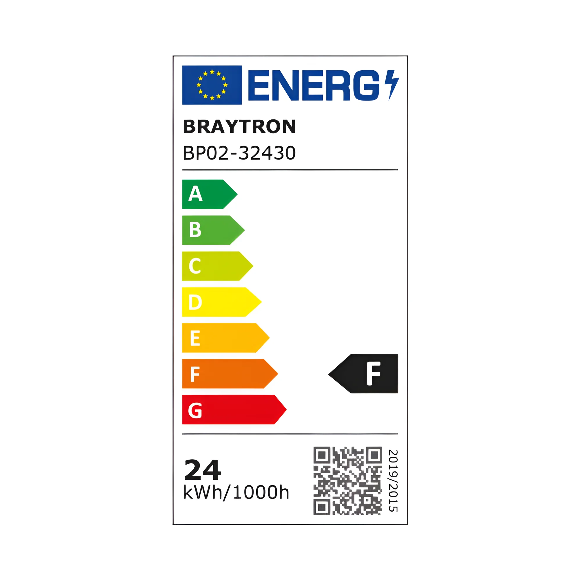 LED panel ugradni kvadratni 10" 24 W bijeli 6500 K Braytron BP02-32430 - Image 6