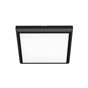 LED panel nadgradni kvadratni 20 W crni 3CCT Braytron BP04-72081