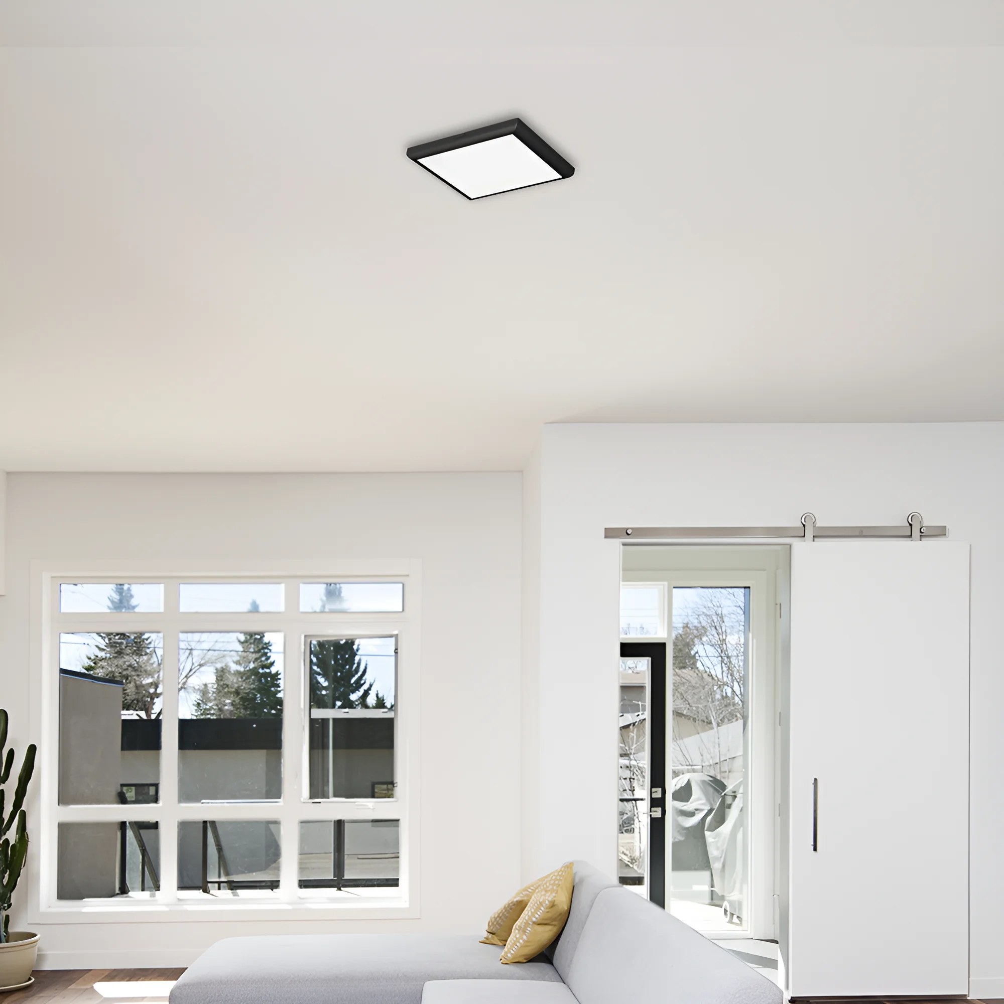LED panel nadgradni kvadratni 20 W crni 3CCT Braytron BP04-72081 - Image 2