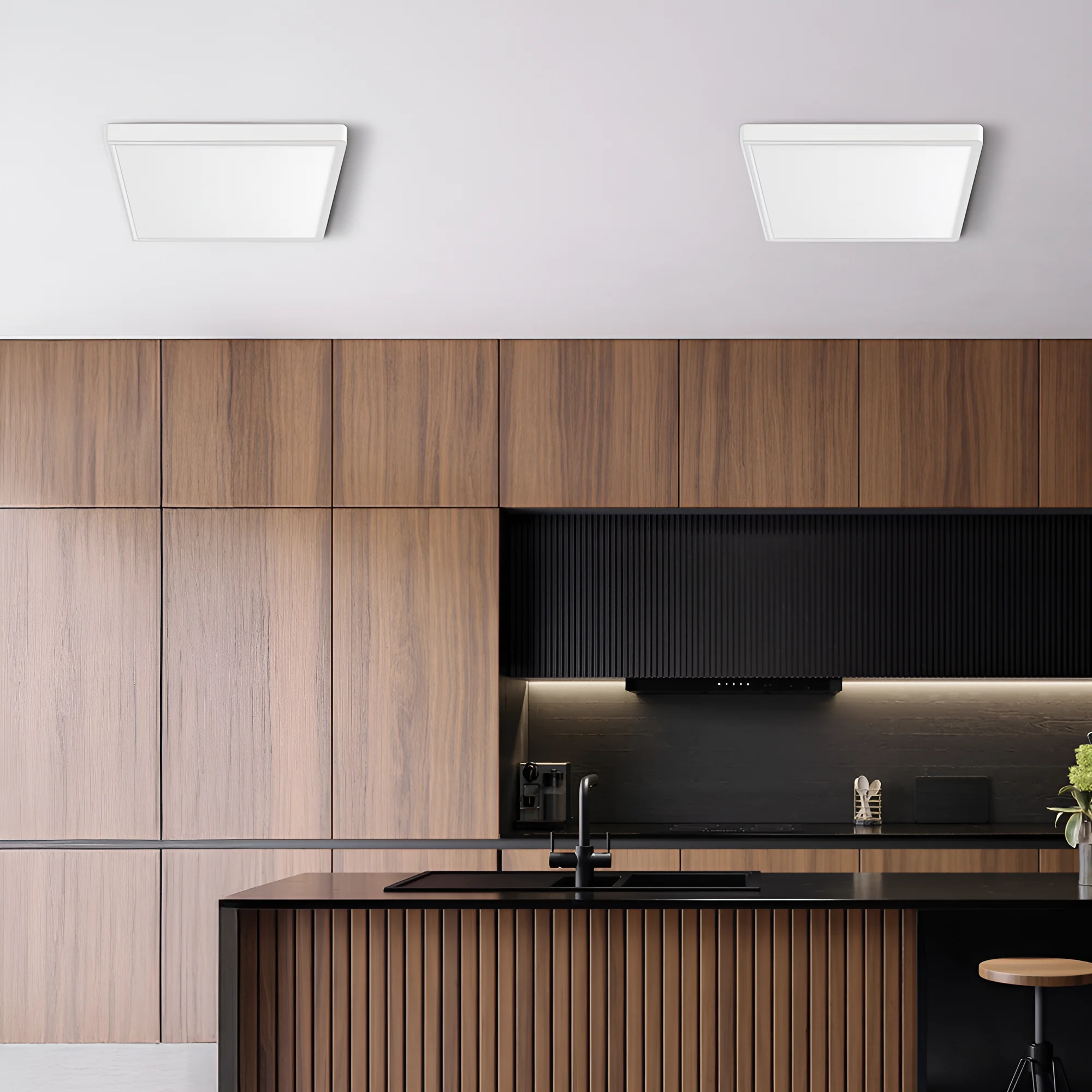 LED plafonjera kvadratna 20 W bijela 3CCT Braytron BP07-10280 - Image 2