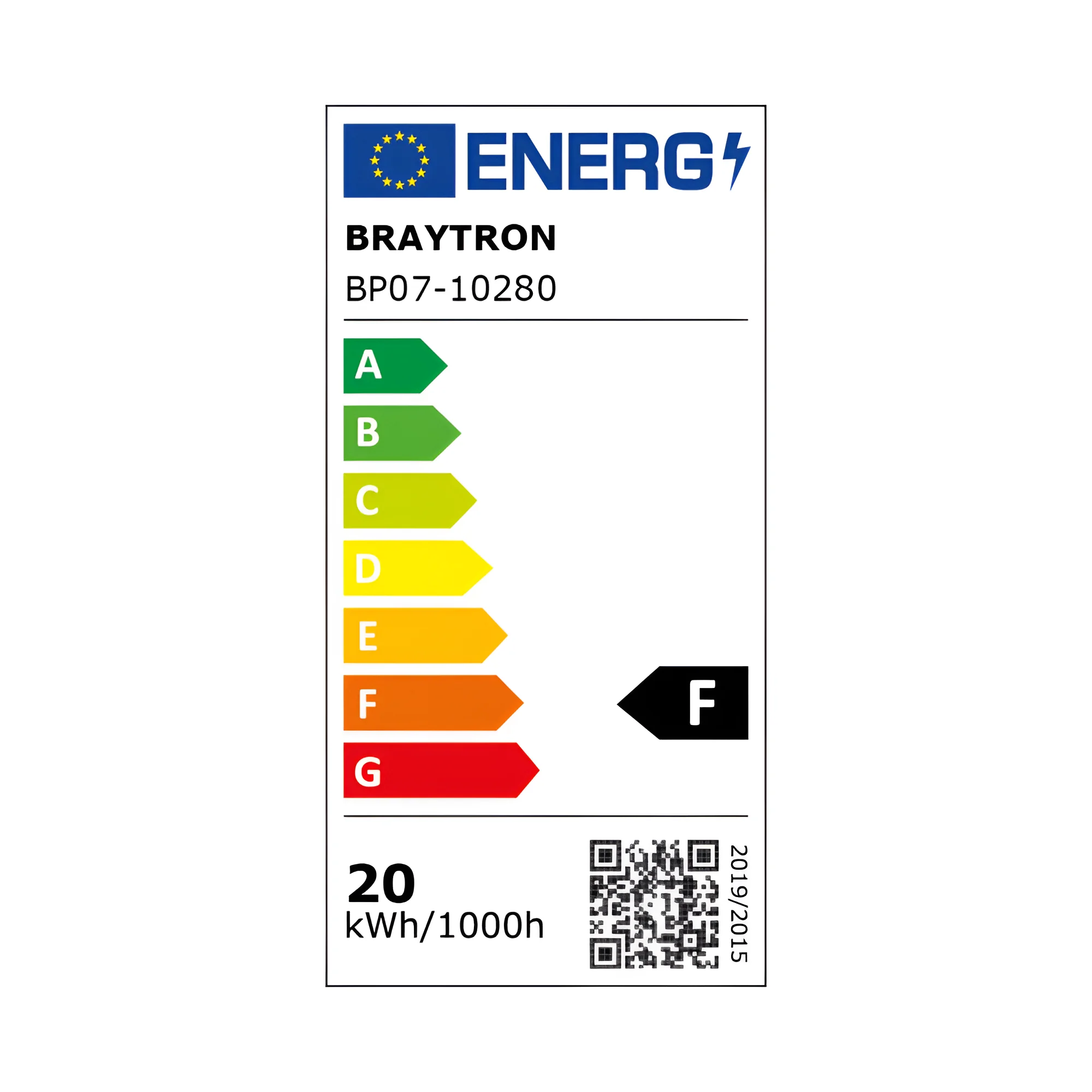 LED plafonjera kvadratna 20 W bijela 3CCT Braytron BP07-10280 - Image 6