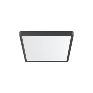 LED plafonjera kvadratna 20 W crna 3CCT Braytron BP07-10281