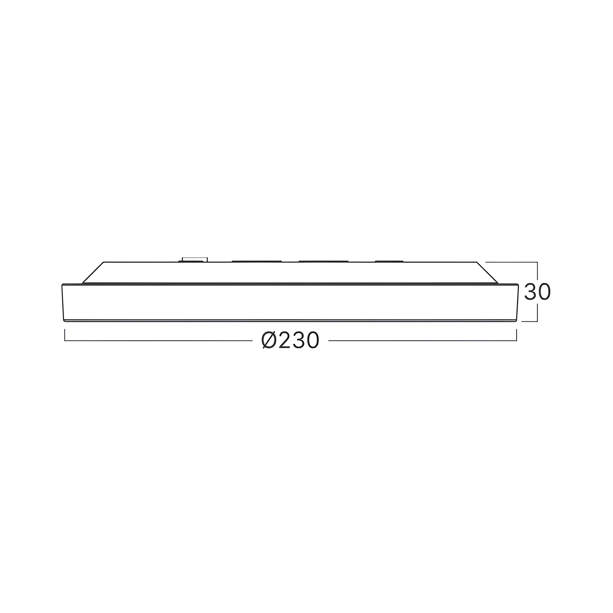 LED plafonjera okrugla 20 W bijela 5cct Braytron BP07-20280 - Image 6