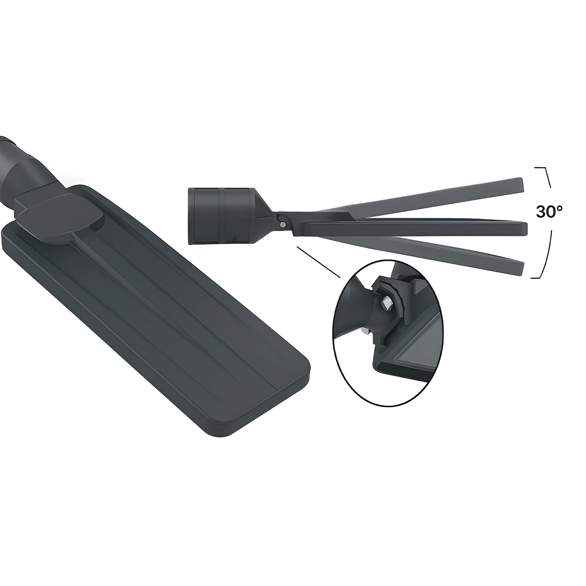 LED ulična svjetiljka 150 W siva 6500 K IP66 Braytron BT42-19432 - Image 3