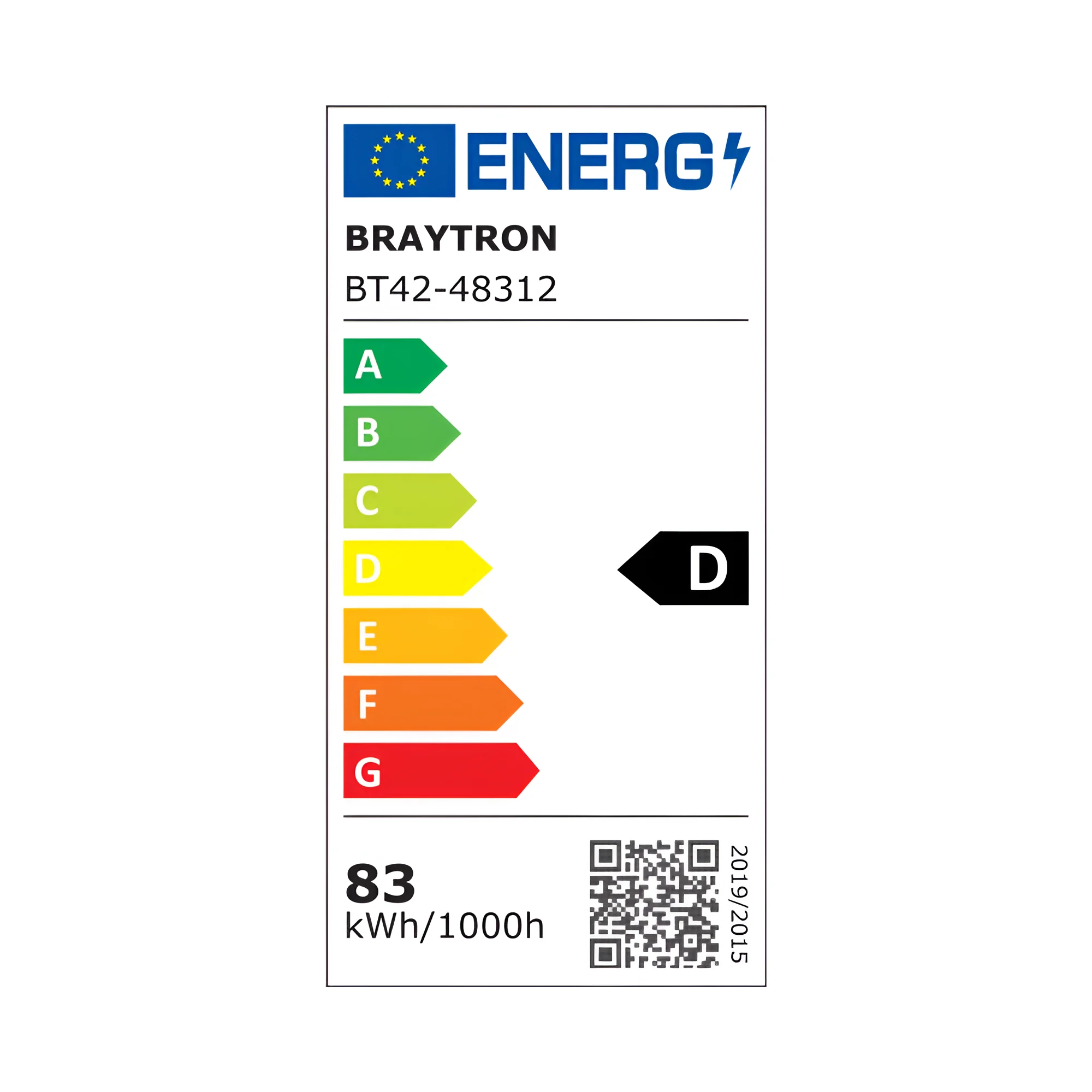 LED ulična svjetiljka 83 W siva 4000 K IP66 Braytron BT42-48312 - Image 7