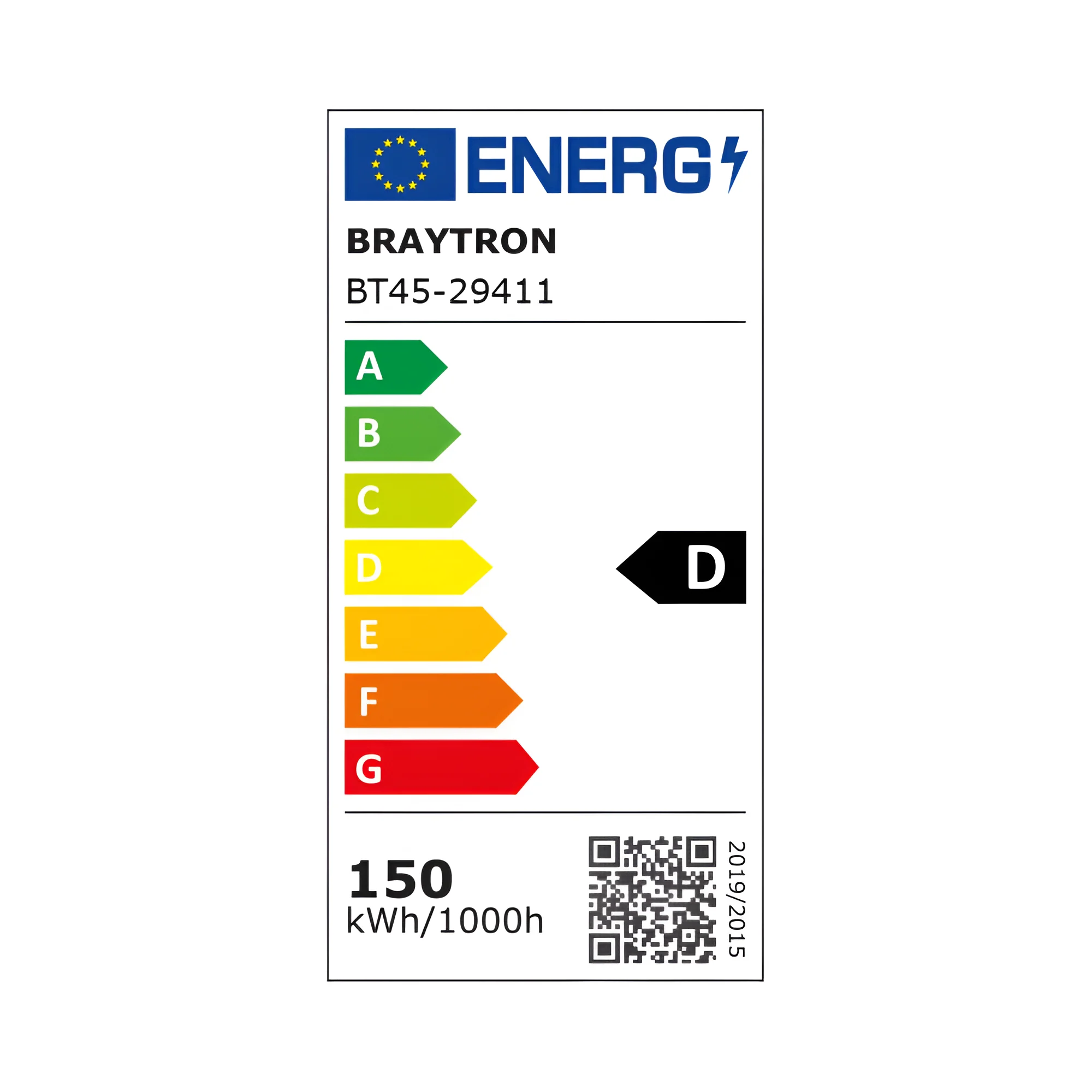 LED industrijsko zvono 150 W crno 4000 K IP65 Braytron BT45-29411 - Image 5