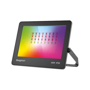 LED reflektor 50 W crni RGB IP65 Braytron BT66-05091