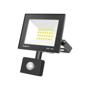 LED reflektor 20 W crni 6500 K IP54 sa senzorom Braytron BT66-22031