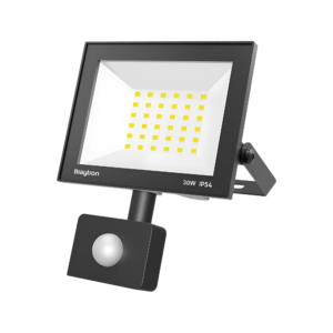 LED reflektor 30 W crni 6500 K IP54 sa senzorom Braytron BT66-23031